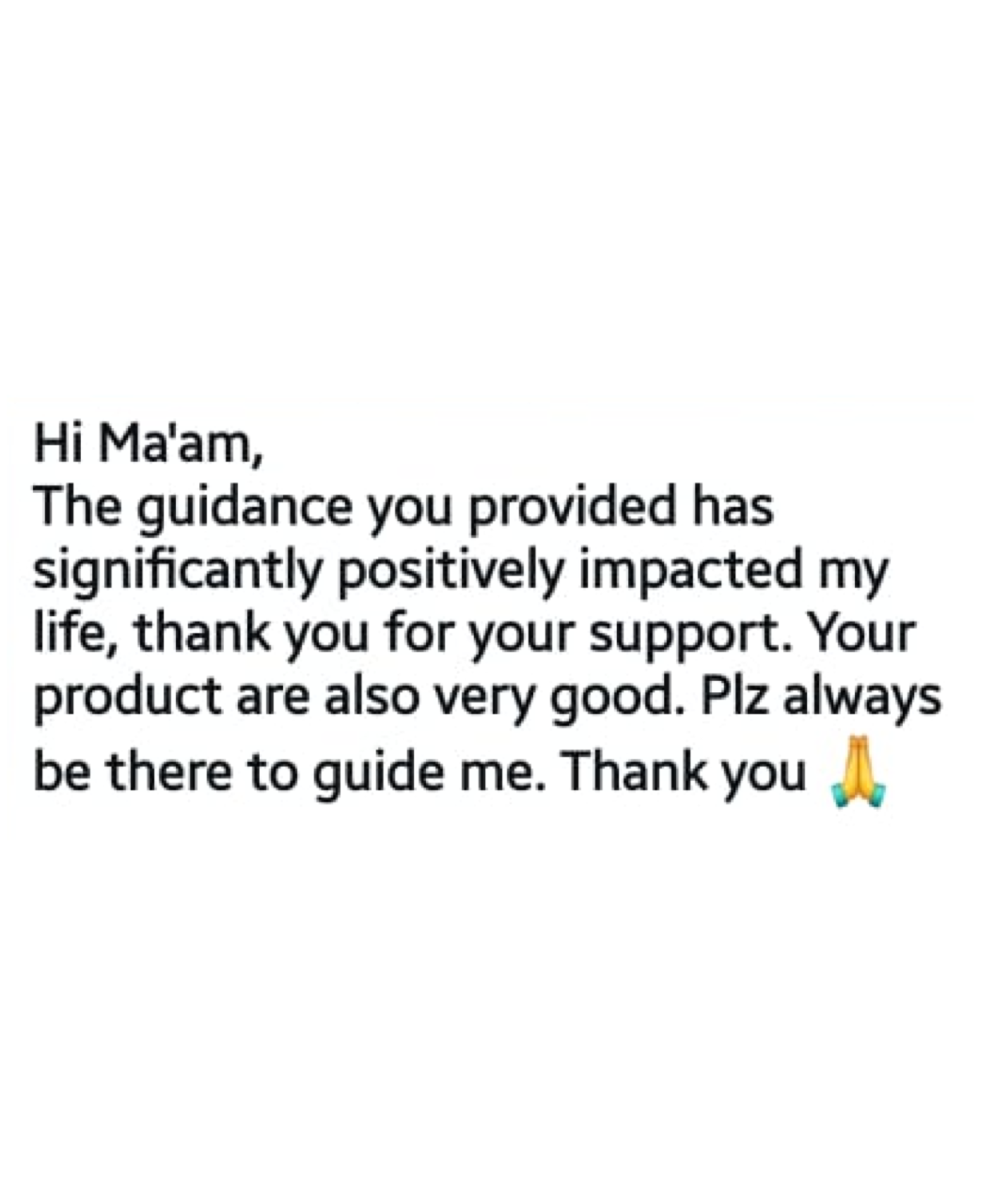 Client testimonial 5